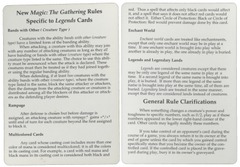 Legends Rules Card